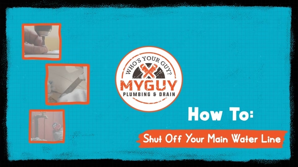 How To - Shut Off Main Water Line